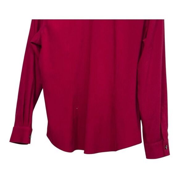 Talbots  petites button up dress shirt stretch size medium - Picture 4 of 8